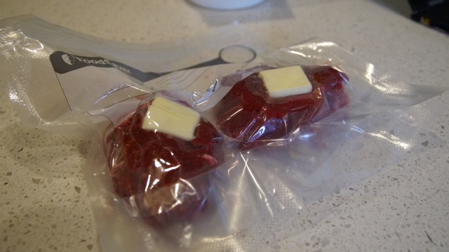 filet buttered and sealed filet buttered and sealed